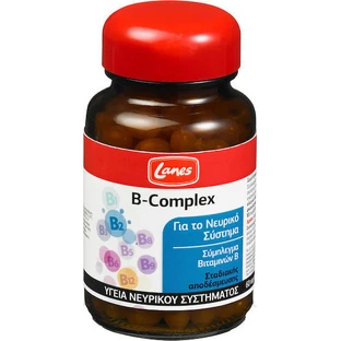 Lanes B-Complex Vitamin for Energy, Immune & Nervous System Strengthening 60 x 1 comprimidos