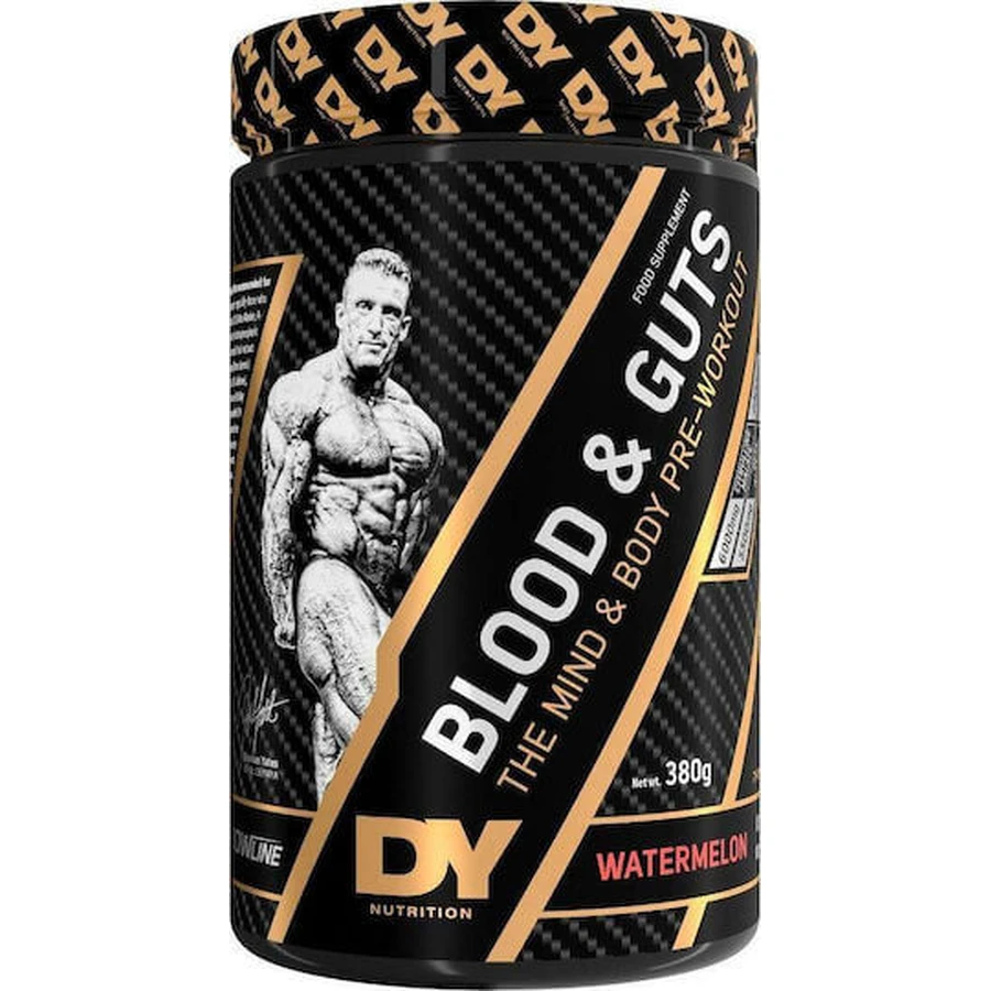 Dorian Yates Blood & Guts Pre Workout Supplement 380gr Mango