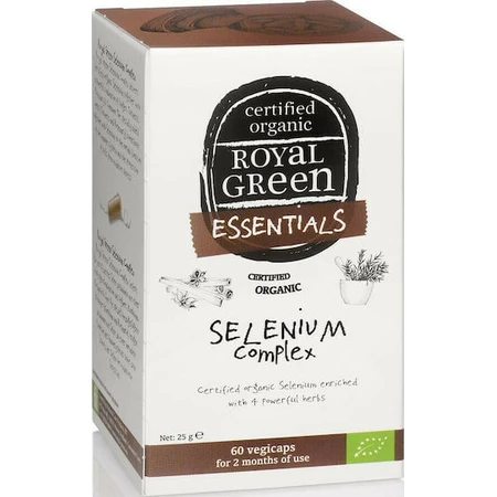 AM Health Royal Green Complejo de Selenio Orgánico 60 Cápsulas Herbal