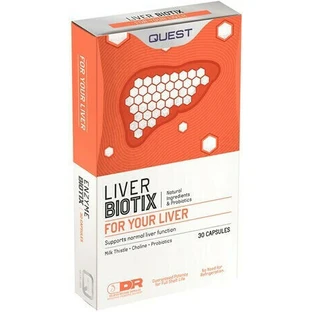 Quest Lever Biotix Voor Je Lever Speciaal Dieetsupplement 30 caps