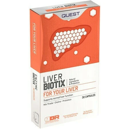 Quest Liver Biotix Pour Votre Foie Complément Alimentaire Spécial 30 gélules