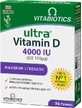 Vitabiotics Ultra Vitamin D3 Vitamin for Immune Support &amp; Egg Health 4000iu 96 Tablets