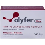 Virtus Pharma Olyfer Olyfer Eisen-Polysaccharid-Komplex 150mg 30 Kapseln