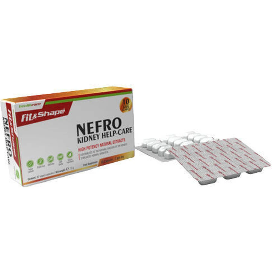 Fit & Shape Nefro Kidney Help-Care Special Dietary Supplement 30 gélules
