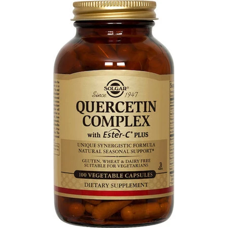 Solgar Quercetine Complex met Ester C Plus 100 x 1 plantaardige capsule