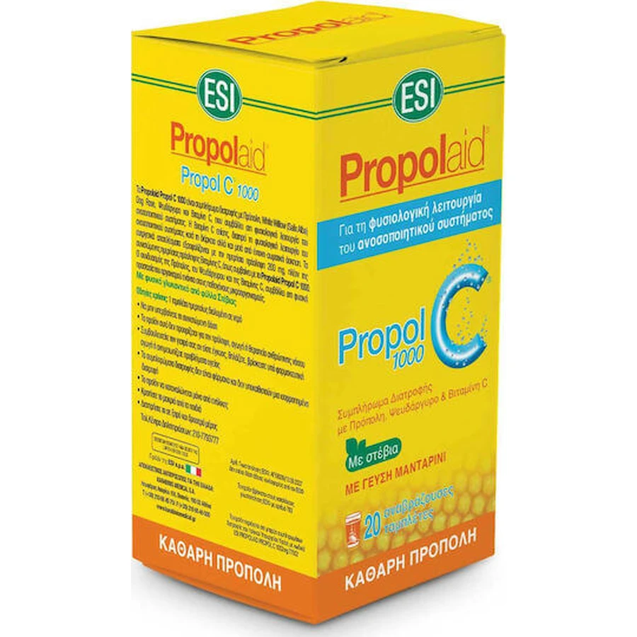 ESI Propolaid Propolaid Propol C 1000mg 20 ef Mandarin