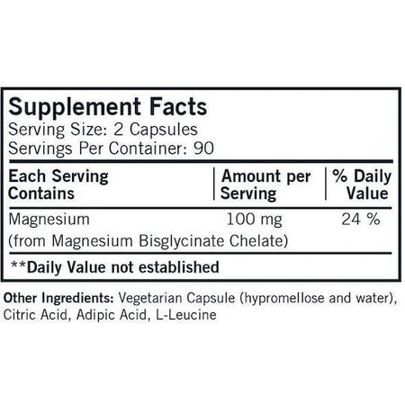 Kirkman Magnésium Glycinate 180 Capsules