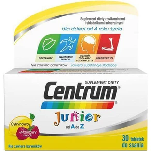 Centrum Junior Multivitaminas de la A a la Z para la Piel 30 comprimidos