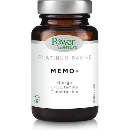 Power Of Nature Platinum Range Memo+ Synergetische Formule Voedingssupplement Speciaal 30 caps
