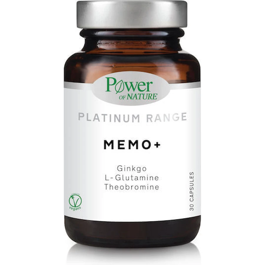 Power Of Nature Platinum Range Memo+ Synergetische Formule Voedingssupplement Speciaal 30 caps