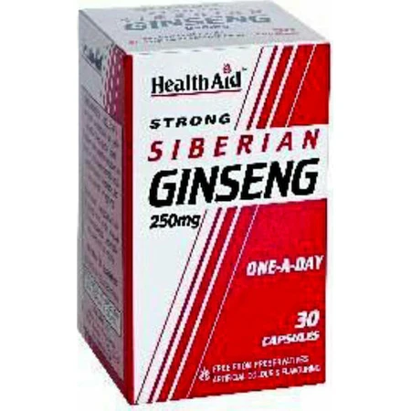 Health Aid Siberian Ginseng 30 caps