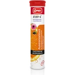 Lanes Ester-C Echinacea & Sambucus Vitamine voor Versterking Immuunsysteem, Huid & Antioxidantwerking 500mg Sinaasappel 20 tabs eff