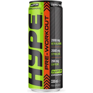 Hype Supplements Rtd Pre Workout Supplement 330ml Original