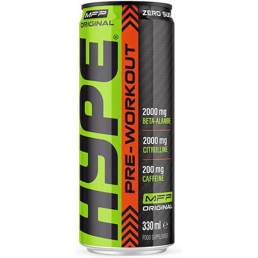 Hype Supplements Rtd Pre Workout Supplement 330ml Original