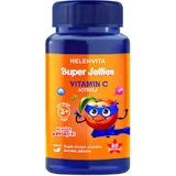 Helenvita Super Jellies Vitamine C Acerola Vitamine voor Immuunversterking, Huid & Antioxidantwerking 80mg Mandarijn 60 geleisnoepjes
