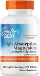 Doctor's Best Hoog Opneembaar Magnesium 120 Tabletten