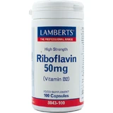 Lamberts Riboflavin Vitamin für die Gesundheit des Nervensystems 50mg 100 Kapseln