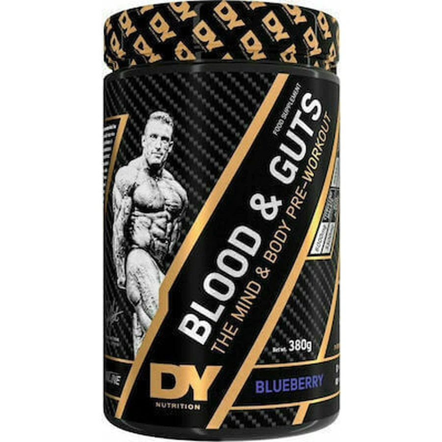 Dorian Yates Blood & Guts Pre Workout Supplement 380gr Slim Refine