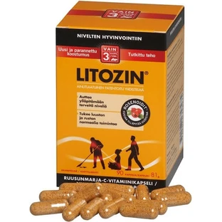 Litozin Joint Health 750mg Suplemento para la salud articular 90 cáps.
