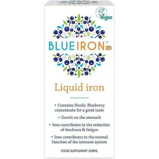Farmaderma Iron Liquid Blue 250ml