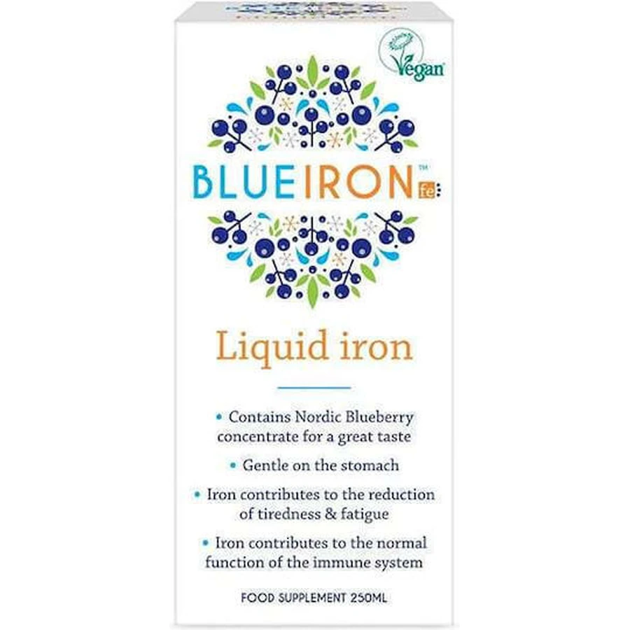 Farmaderma Iron Liquid Blue 250ml