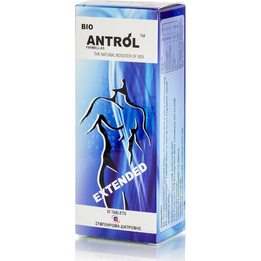 Medichrom Bio Antrol Verlengd Libido & Testosteron Verhogend Supplement 30 tabbladen