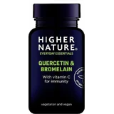 Higher Nature Quercetine & Bromelaïne 60 dossiers Natuurlijk - Natuurlijk