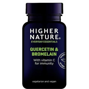 Higher Nature Quercetina & Bromelina 60 Fichas Natural - Natural