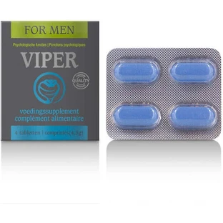 Cobeco Pharma Viper Men Food Supplement Special 4 tabs