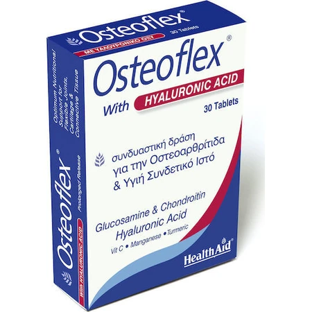 Gesundheit Hilfe Osteoflex mit Hyaluronsäure Joint & Bone Health Supplement 30 Tabs