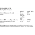 Natural Vitamins Chelated Iron Chelate Formula 50 Capsules