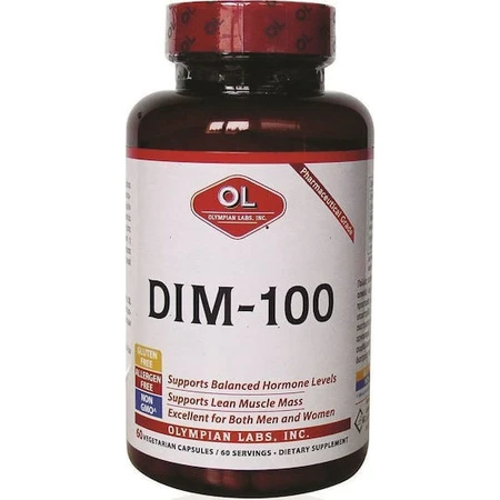 Olympian Labs Dim 100mg 60 cápsulas vegetales
