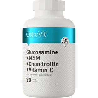 OstroVit Glucosamine + MSM + Chondroïtine + Vitamine C Gewrichts- en botgezondheidssupplement 90 tabs