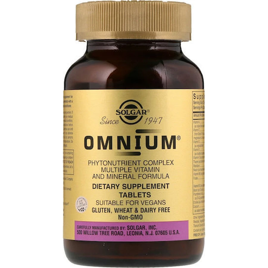 Solgar Omnium Energy Multivitamin 90 Tablets