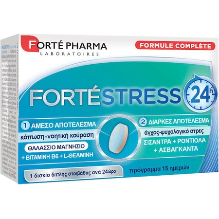 Forte Pharma Fortestress 24h Anxiety Supplement 15 tabs