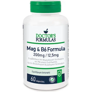 Doctor's Formulas Formula Mag & B6 60 Capsules
