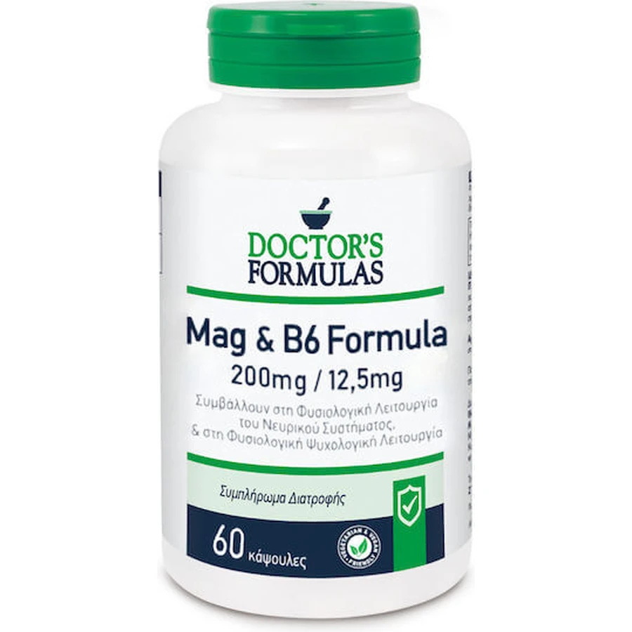 Doctor's Formulas Formula Mag & B6 60 Capsules
