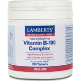 Lamberts Vitamin B-100 Complex Vitamin for Energy, Immune & Nervous System Strengthening 200 Tablets