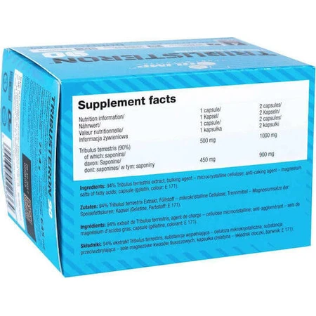 Olimp Sport Nutrition Tribusteron 90 Libido & Testosterone Boosting Supplement 120 caps Lemon