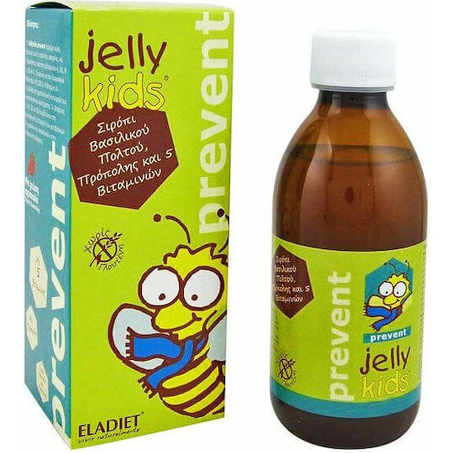 Eladiet Jelly Kids Prevent Vitamin for Energy, Immune System & Hair Strengthening 150ml