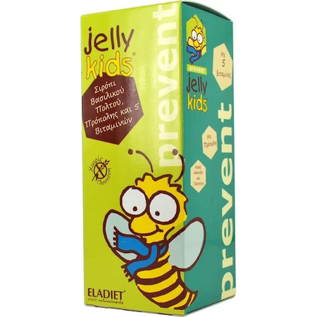 Eladiet Jelly Kids Prevent Vitamin for Energy, Immune System & Hair Strengthening 150ml