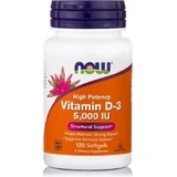 Now Foods Vitamin D-3 Vitamin for Immune Support & Egg Health 5000iu 120 softgels