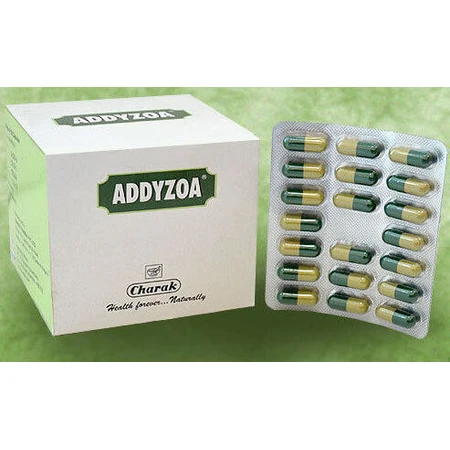 Charak Addyzoa Libido & Testosterone Boosting Supplement 100 tabs