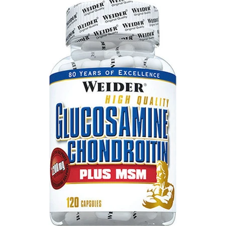 Weider Glucosamin Chondroitin Plus Msm Joint & Bone Health Supplement 120 caps