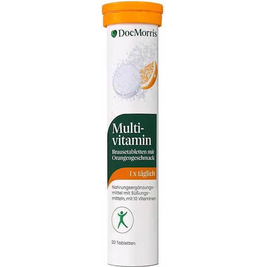 DocMorris Multivitamin Multivitamin Orange 20 Tabletten eff