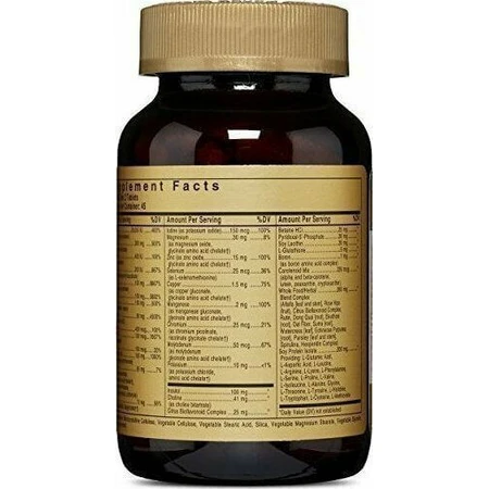 Solgar Formula VM-2000 Multivitamin for Energy & Immune System Strengthening 180 Comprimés