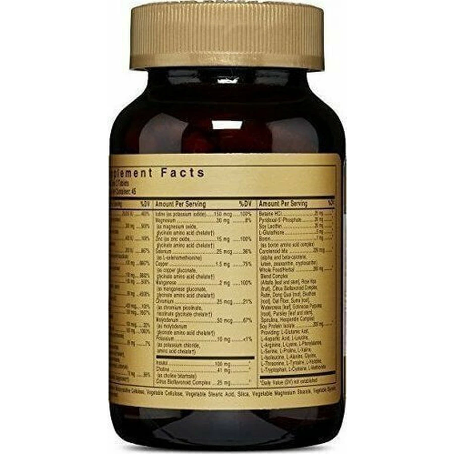 Solgar Formula VM-2000 Multivitamin for Energy & Immune System Strengthening 180 Comprimés
