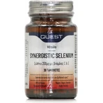 Quest Selenium Synergistic met vitamine C en E 30 tabletten
