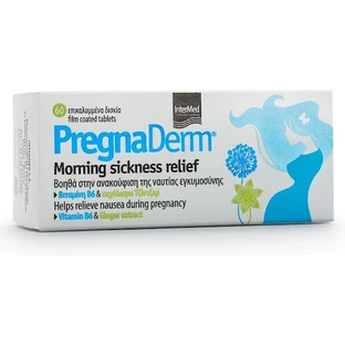 InterMed Pregnaderm Supplément de grossesse pour soulager les nausées matinales 60 softgels