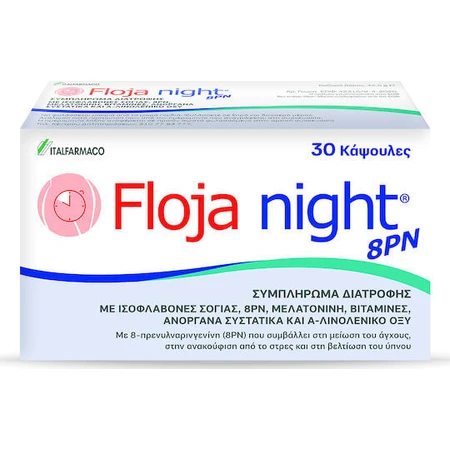 Italfarmaco Floja Noche 8PN Suplemento para el Sueño 30 cáps.